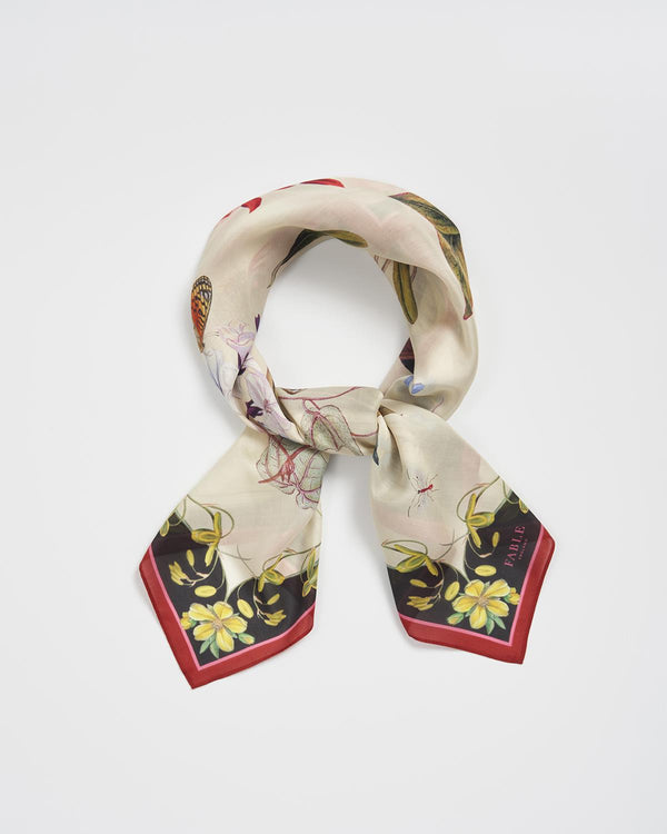 Foulard Avorio Wonderland