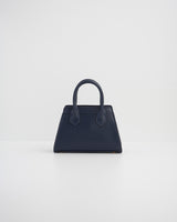 Mini Borsa Tote Wolf Garden Navy