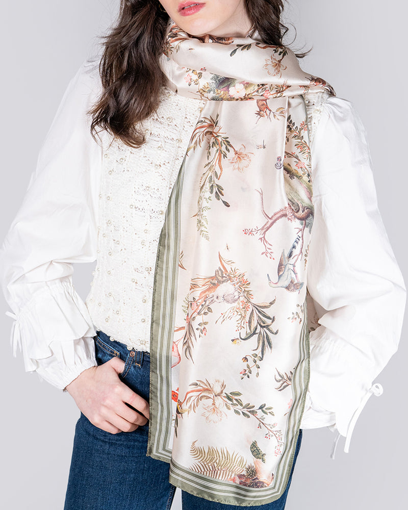 Foulard Setoso Toile Wonderland