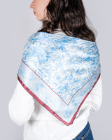 Foulard Coniglietti Blu