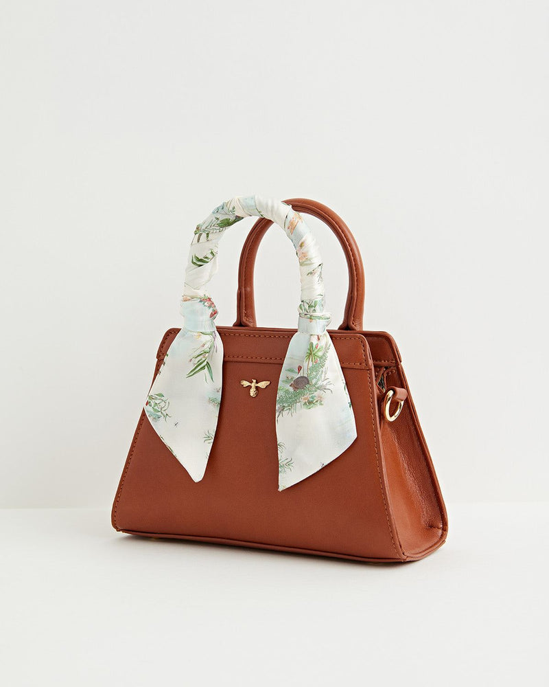 Mini Borsa Tote Alice Cuoio