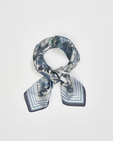 Foulard Deco Blooms Blu