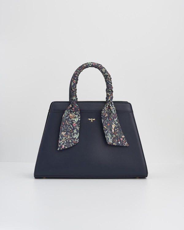 Borsa Tote Grande Wolf Garden Navy