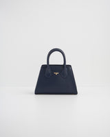 Mini Borsa Tote Wolf Garden Navy