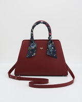 Borsa Tote Bordeaux Grande