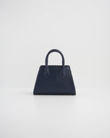 Mini Borsa Tote Wolf Garden Navy