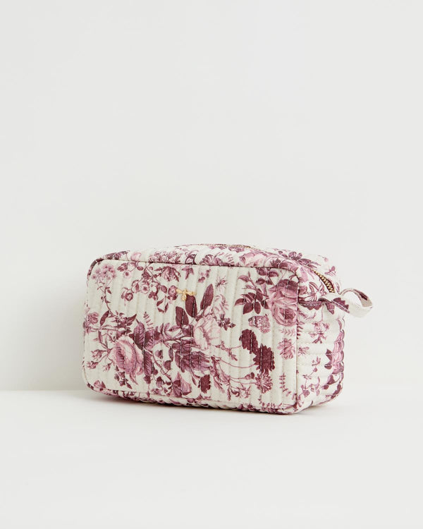 Rambling Rose Pouch Burgundy