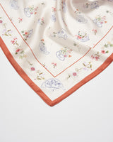 Foulard Setoso Tazzine Crema