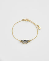 Bracciale Farfalla Blu Deco