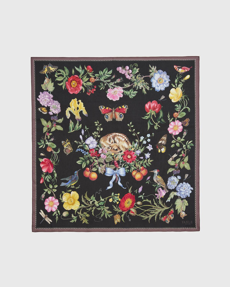 Foulard Alice Garden