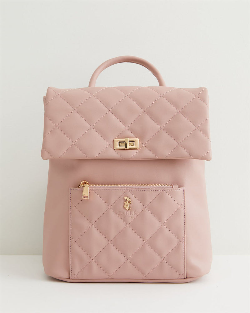 Zaino Trapuntato Rosa Pastello