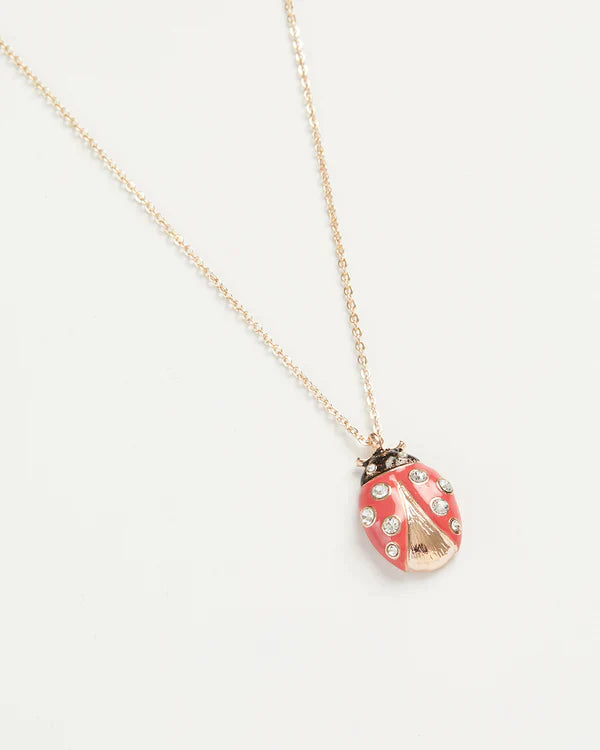 Collana Coccinella Smaltata