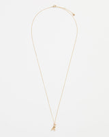 Gold Puffin Long Necklace