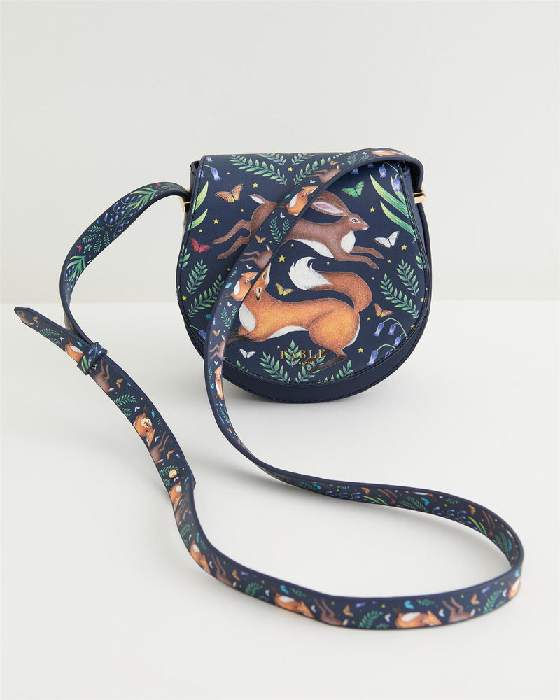 Mini Borsa Saddle Lepre & Volpe