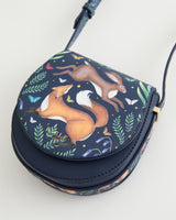 Mini Borsa Saddle Lepre & Volpe