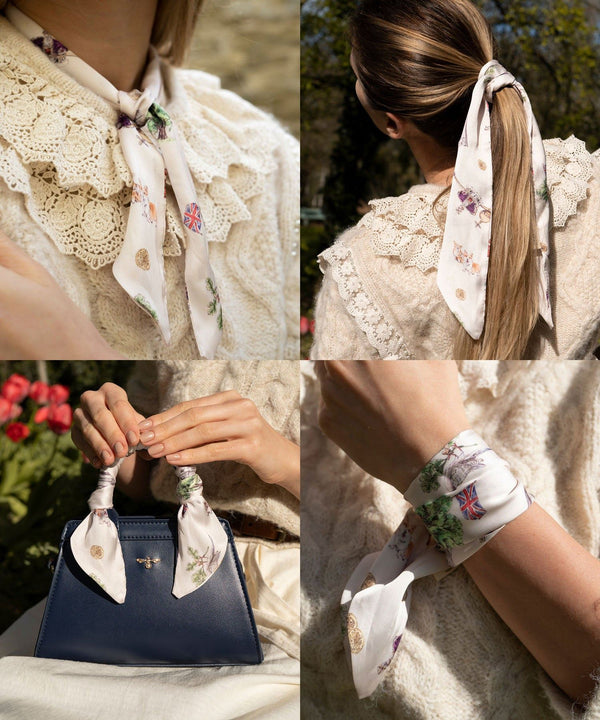 Set Foulard Twilly Floreali